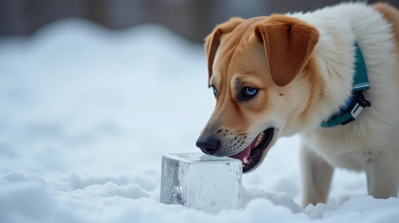 آیا سگ‌ ها می‌ توانند یخ بخورند؟